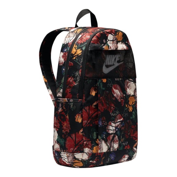 BRAND NEW unisex nike Nike elemental floral print breathable mesh backpack (21L) - Picture 3 of 10